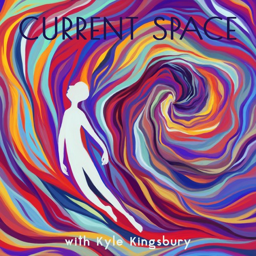 Soul design with the title 'Psychedelic podcast illustration'