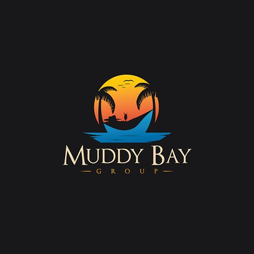 Sunlight logo with the title 'Create a Sophisticated & Cool logo for beverage and surfing Company'