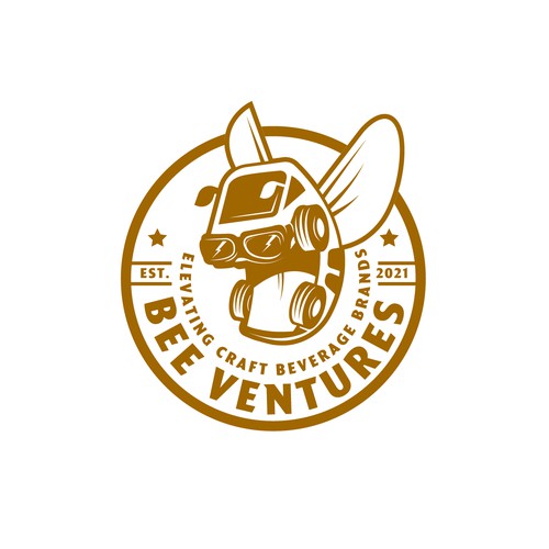 Van design with the title 'Bee Ventures'
