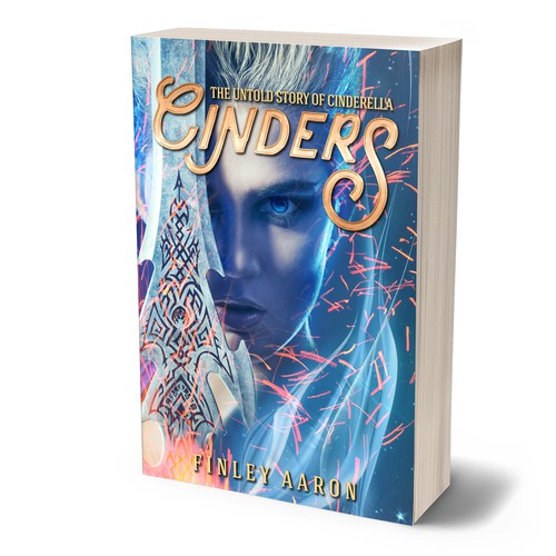 Fairy tale book cover with the title 'Book Cover: Fantasy Fairy Tale'