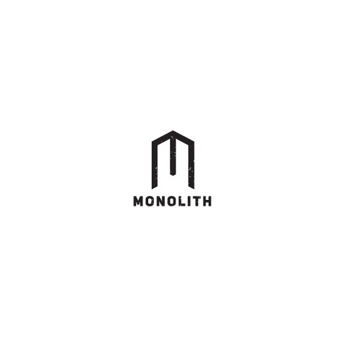 Fitness logo with the title 'Monolith'