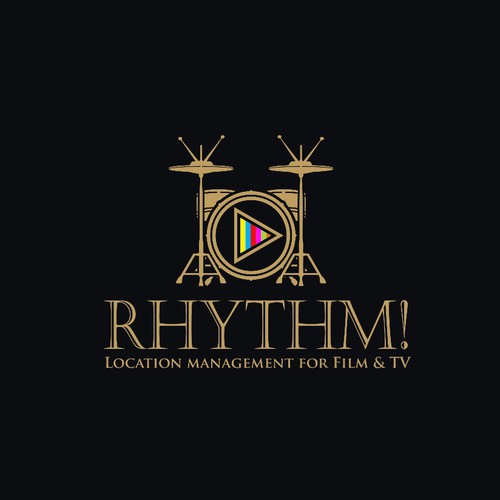 TV logo with the title 'Logo for Music and Tv Company'