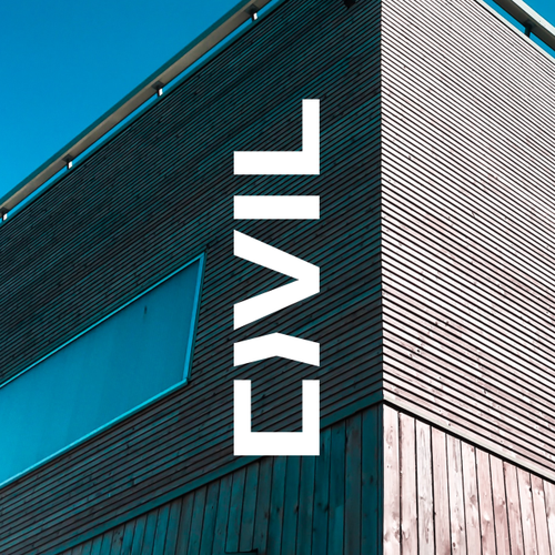 Brand logo with the title 'CIVIL'