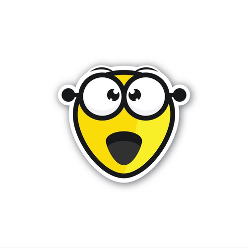 Emoji logo with the title 'Emoji type logo for Twitch.'