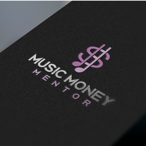 Dollar design with the title 'Logo for music money mentor'