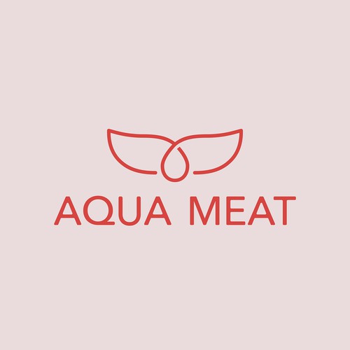 Startup brand with the title 'clean line design for food startup'