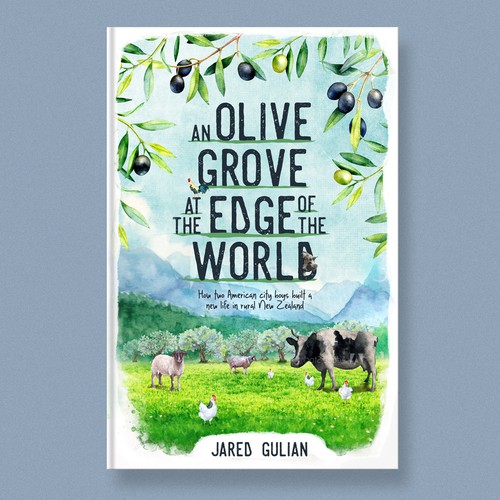 Animal book cover with the title 'Book cover idea for Jared Gulian'