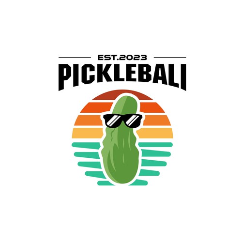 Bali design with the title 'PickleBali'