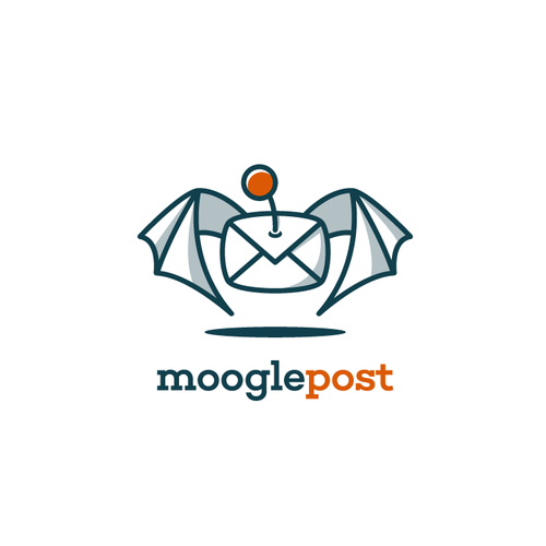 Post design with the title 'Create a dynamic and colorful logo for an emailing platform '