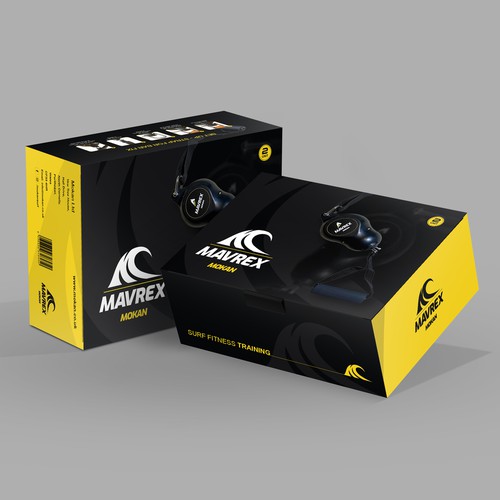 Water packaging with the title 'Fitness Trainer'