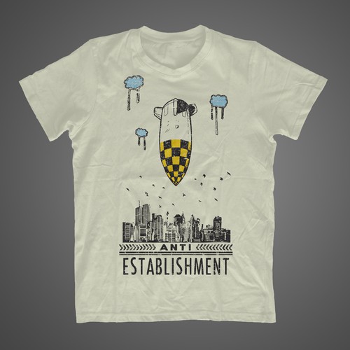 Urban t-shirt with the title 'T-Shirt ART'