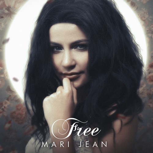 Single cover artwork with the title 'Mari Jean- Free: Cover Artwork Concept'