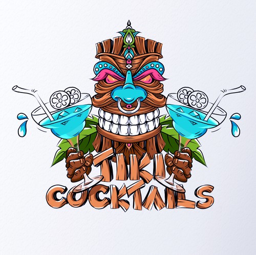 Tiki design with the title 'Tiki '