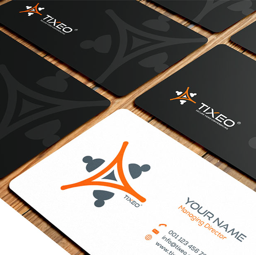 Conference logo with the title 'Create a new logo for Tixeo, the secure video conferencing provider.'