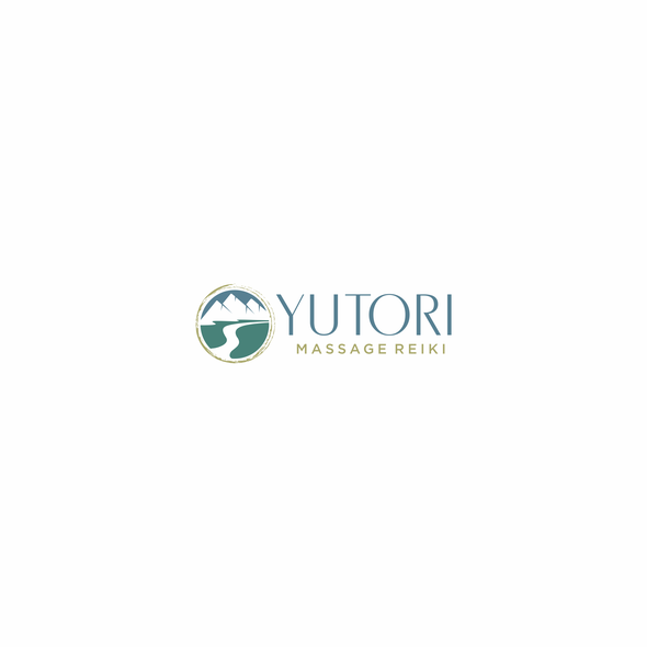 Massage logo with the title 'Logo design for Yutori Massage Reiki'