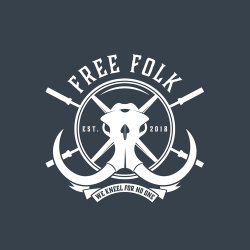 Weight logo with the title 'We Kneel For NO ONE'