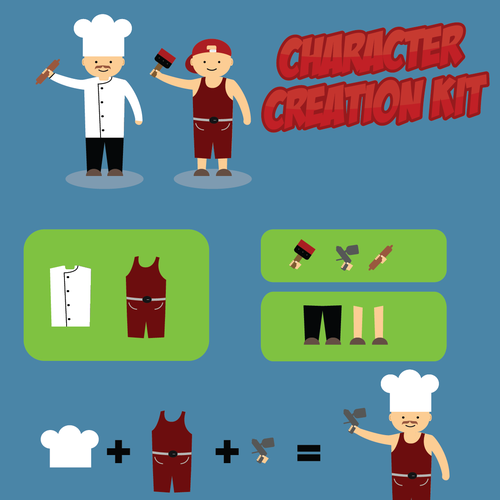 Chef artwork with the title 'Jobs Creation Kit'