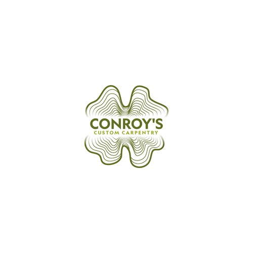 Carpentry logo with the title 'Conroy's Custom Carpentry'