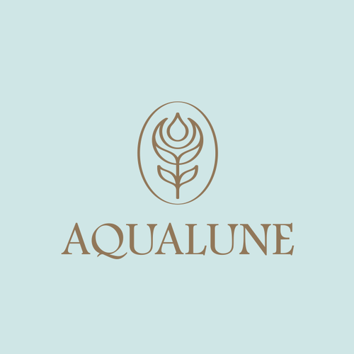 Logo with the title 'AQUALUNE'