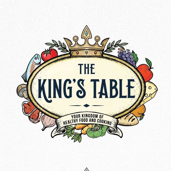 Table logo with the title 'The King's Table'