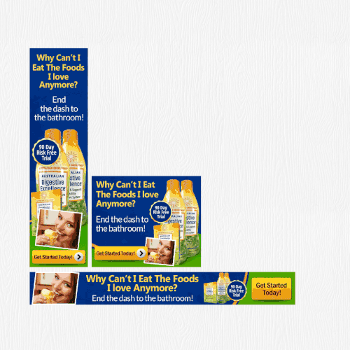 Advertising design with the title 'Banners!'