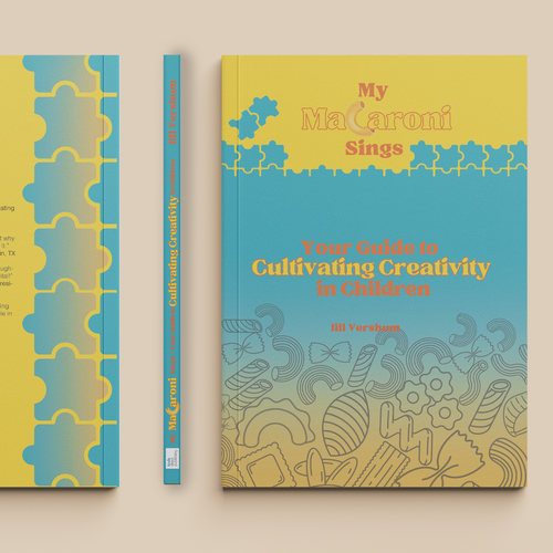 Parenting book cover with the title 'Cover Book Design '