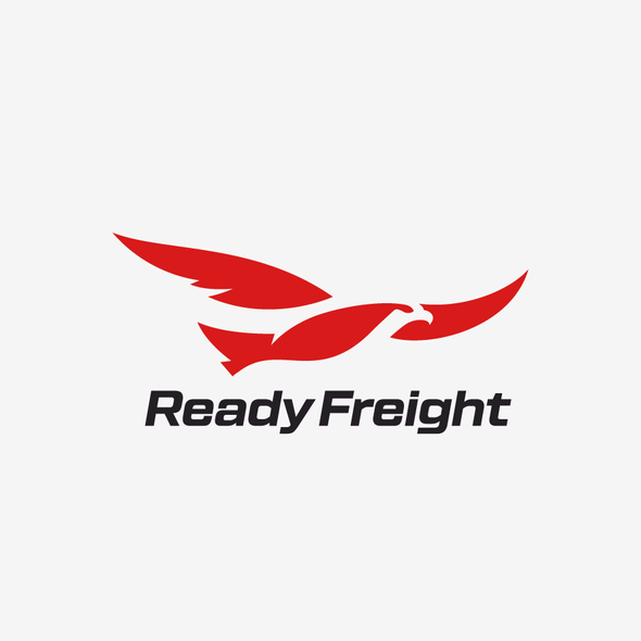 Eagle logo with the title 'Eagle Logo for transport company'