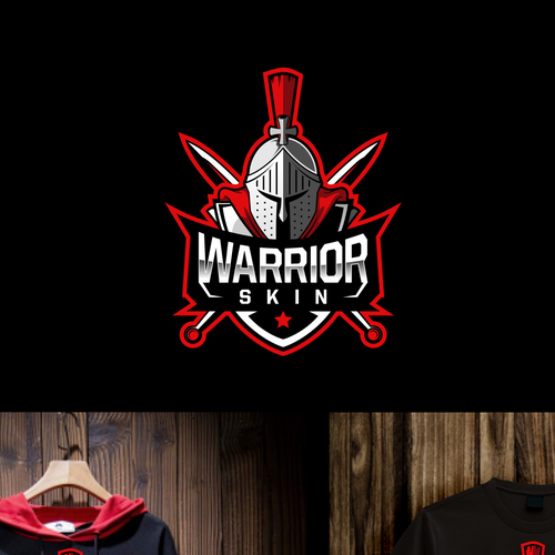 Steel design with the title 'Warrior SKin'