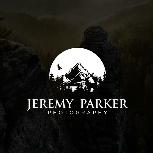 Wildlife logo with the title 'photography logo'