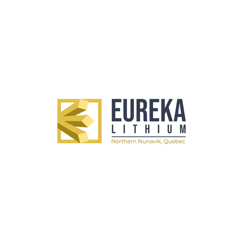 Mining logo with the title 'EUREKA LITHIUM'