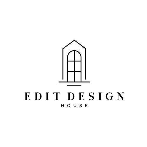 Eye-catching logo with the title 'Logo Design for Edit Design House'