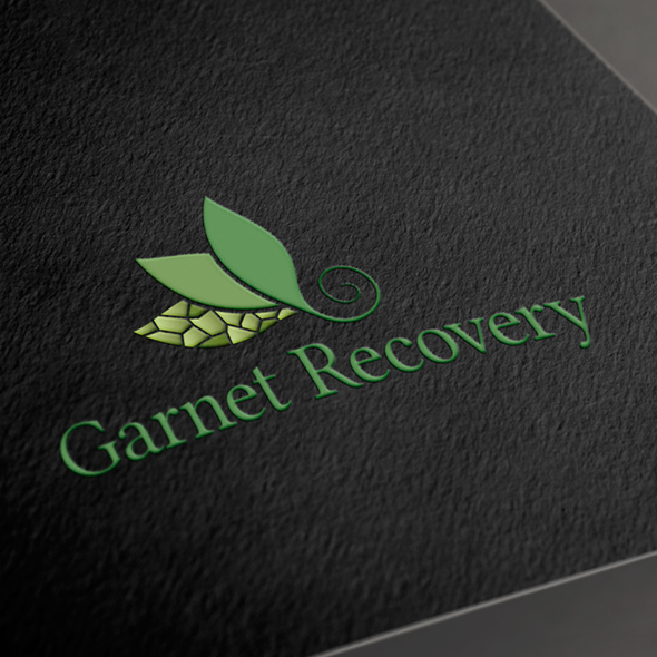 Community logo with the title 'logo for Garnet Recovery'