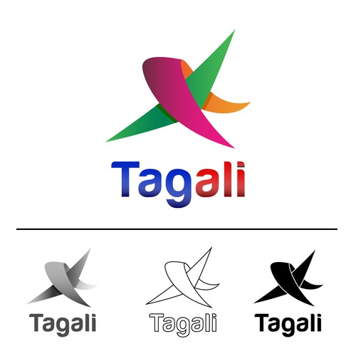 English logo with the title 'Tagali'