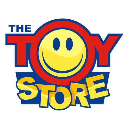 Smile design with the title 'The Toy Store-logo'