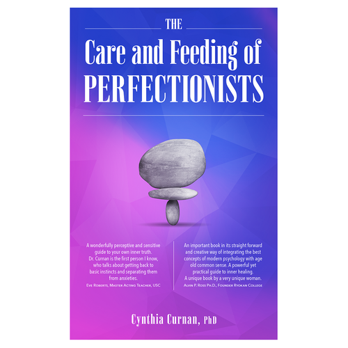 Joyful design with the title 'Care & Feeding of Perfectionists'