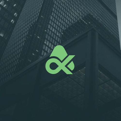 Fibonacci logo with the title 'Alpha logo'