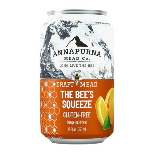 Cinema 4D design with the title 'Annapurna Draft Mead'