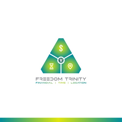 Trinity logo with the title 'FREEDOM TRINITY LOGO'