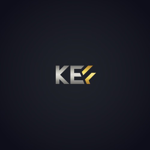 Digital marketing logo with the title 'Logo design for KEF'