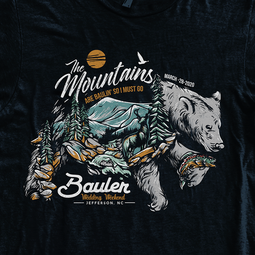 Bear T Shirt designs, themes, templates and downloadable graphic