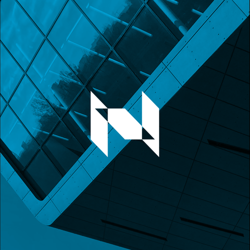 Material design with the title 'NextGen Glass Works Logo'