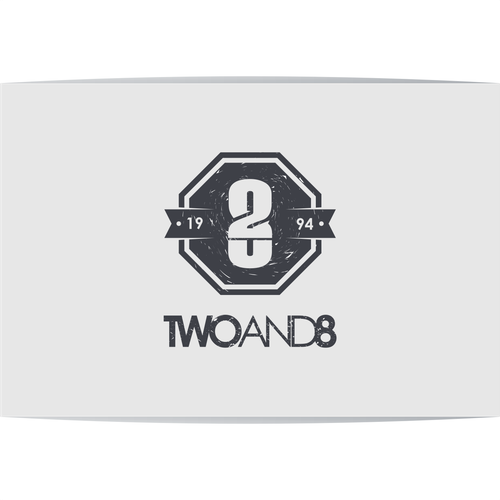 Number logo with the title 'Design a new logo / symbol for TwoAnd8 backpacks'