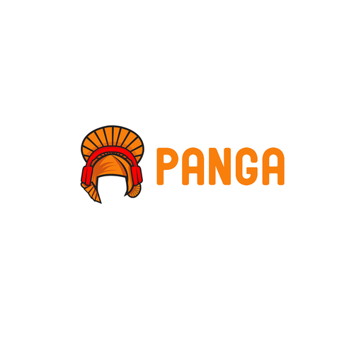 Music logo with the title 'Panga  Logo design'