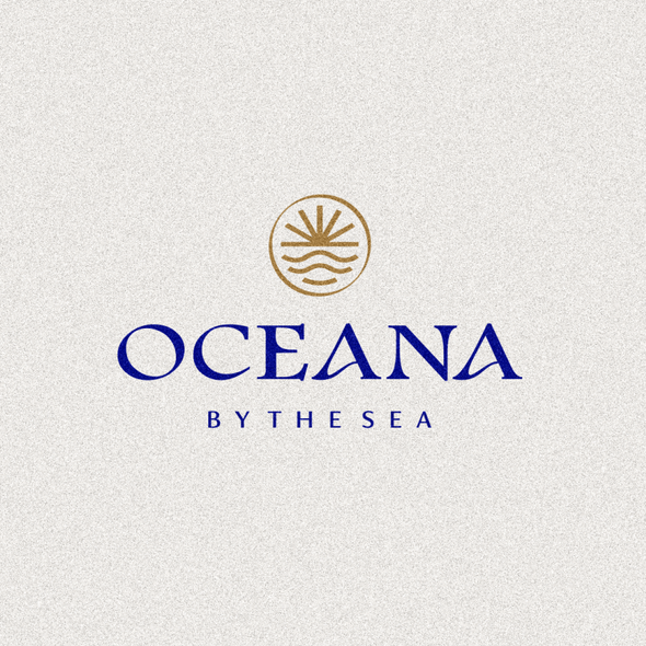 Motel logo with the title 'OCEANA'