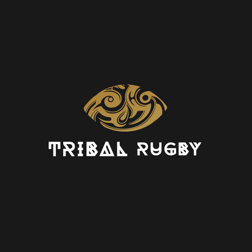 Tribal logo with the title 'Logo concept for Tribal Rugby'