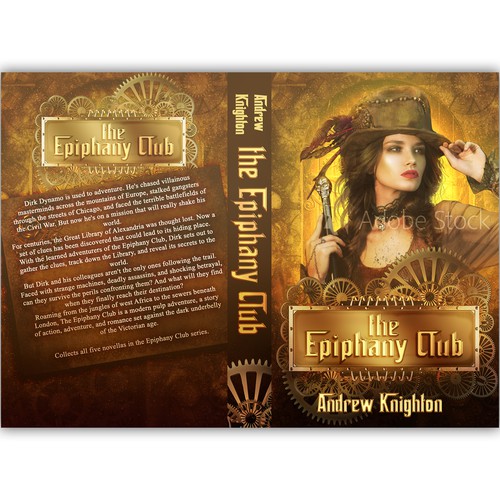 Gear design with the title 'The Epiphany Club'