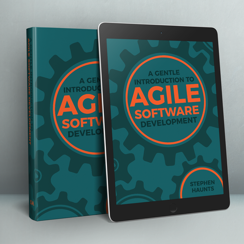 Graphic book cover with the title 'Print & eBook Cover Design'