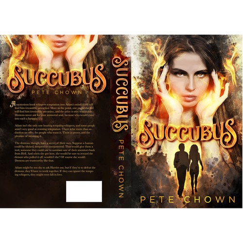 Paranormal book cover with the title 'Novel: Paranormal Young Adult'