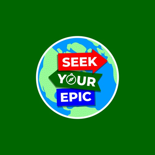 Influencer logo with the title 'Logo for Seek Your Epic'