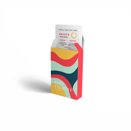 Card artwork with the title 'Mindfulness Cards'